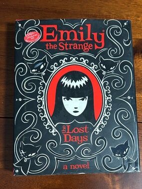 Emily the Strange: The Lost Days Novel Hardcover Book Rob Reger